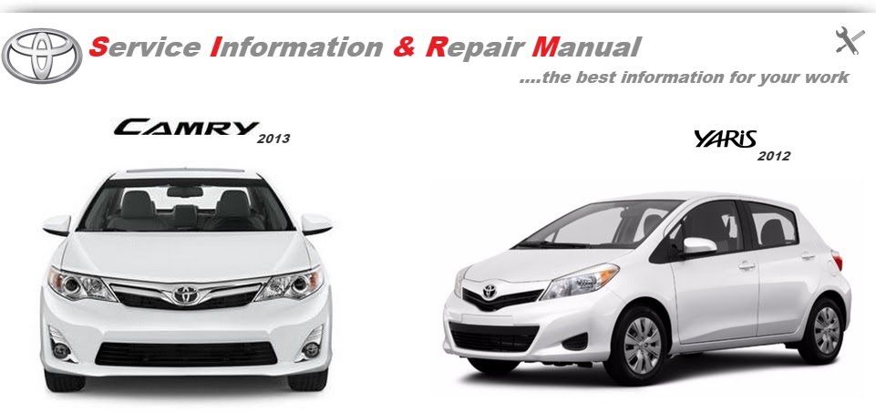 2012 toyota yaris repair manual